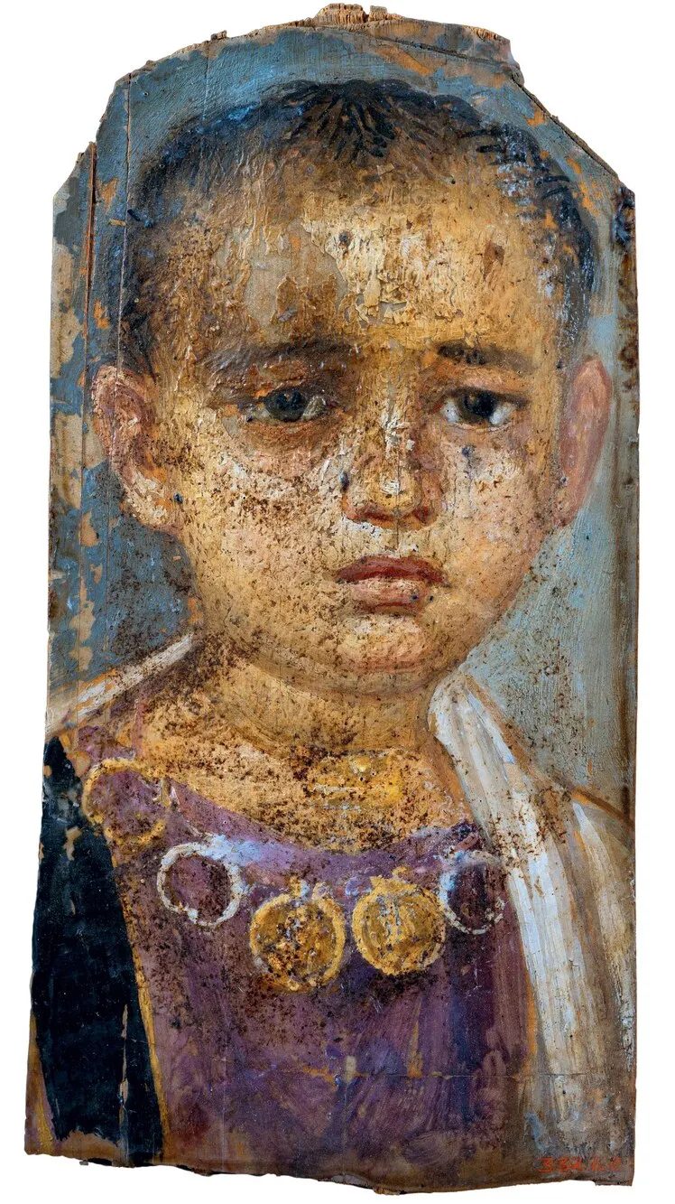 Retrato do Faium: criança.